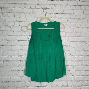 Merona Green Tank Size Medium